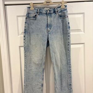 Abercrombie & Fitch The Ankle Straight Ultra High Rise